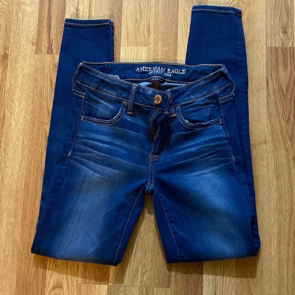 American eagle super stretch X jeans